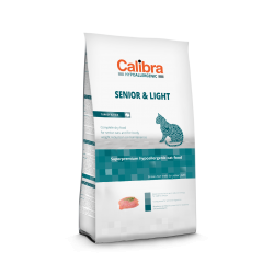 Sucha karma dla kotów starszych CALIBRA Cat HA Senior & Light / Turkey & Rice 7kg